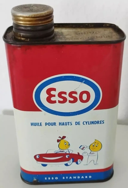 Esso Motoroel Standard "Upper Motor Lubricant" 1960 Einliter Blechdose (0133)